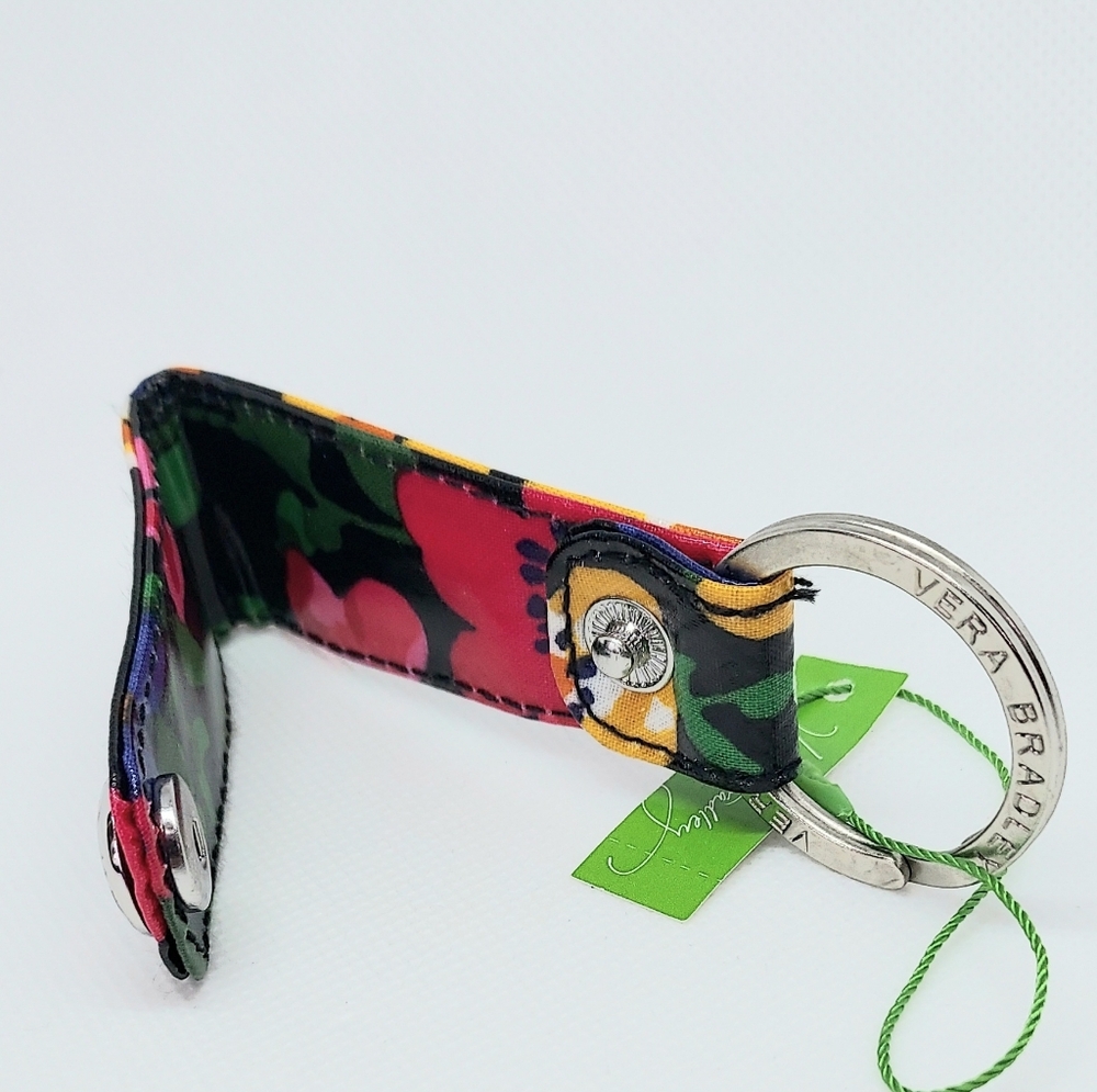 Keychain Loop VERA BRADLEY ~Wildflower Garden~NWT - Picture 3 of 3